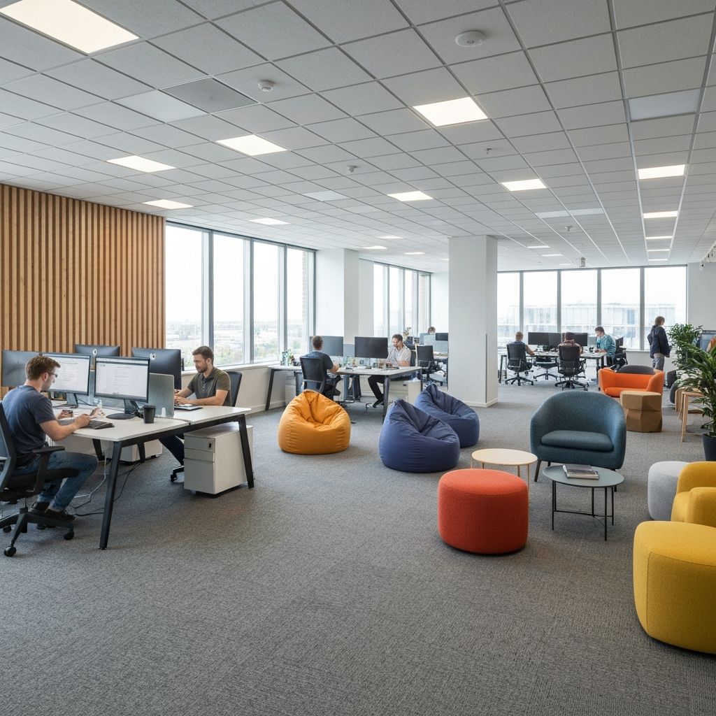 Tech Startup - Open Plan Office